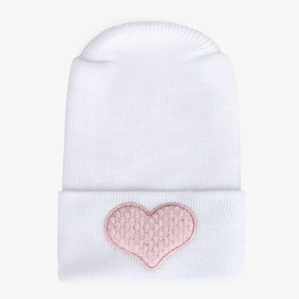 Weave Hospital Hat - Blush Heart