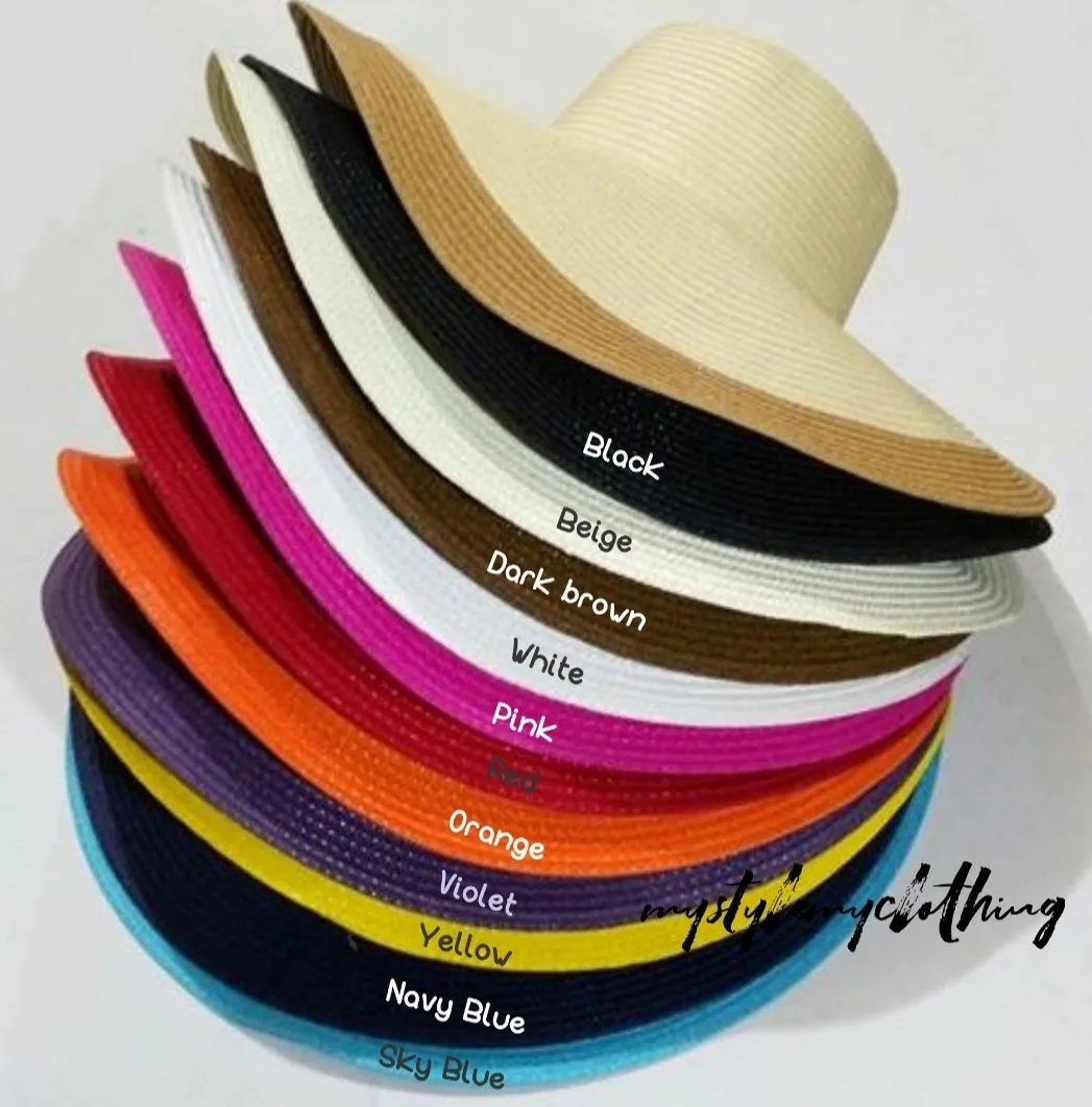 Wide Brim All Season Summer Hat Adults