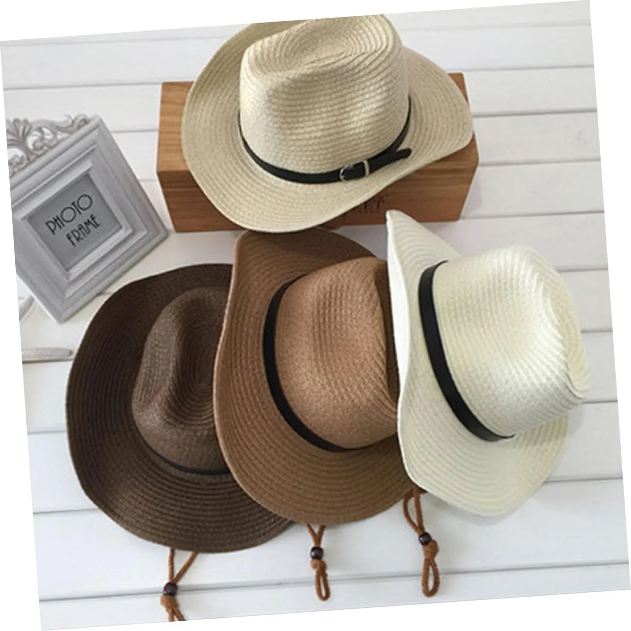 Wide Brim Hat Fish Women Beach Straw Hat Mens Summer Hat Cowboy Hats for Men Sun Hat for Women UK Bowler