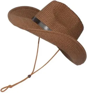 Wide Brim Hat Fish Women Beach Straw Hat Mens Summer Hat Cowboy Hats for Men Sun Hat for Women UK Bowler