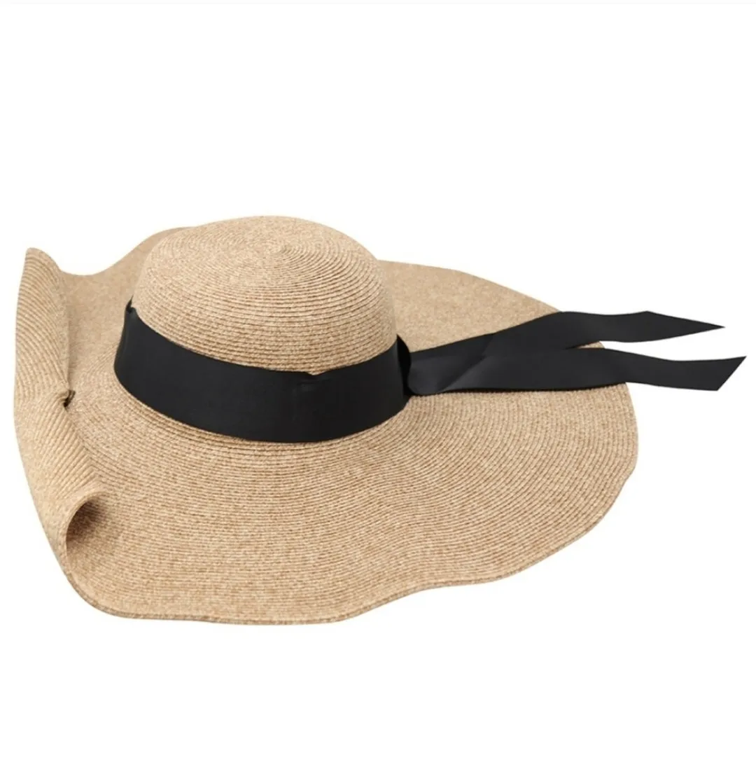 Wide Brim Roll-up Hat