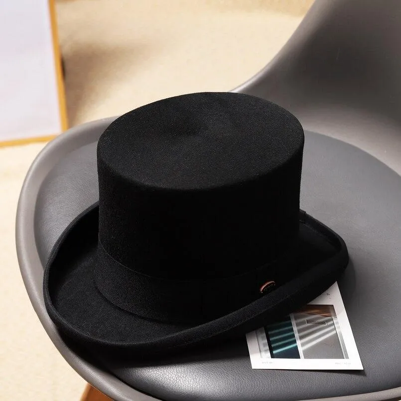 William Wool Felt Top Hat