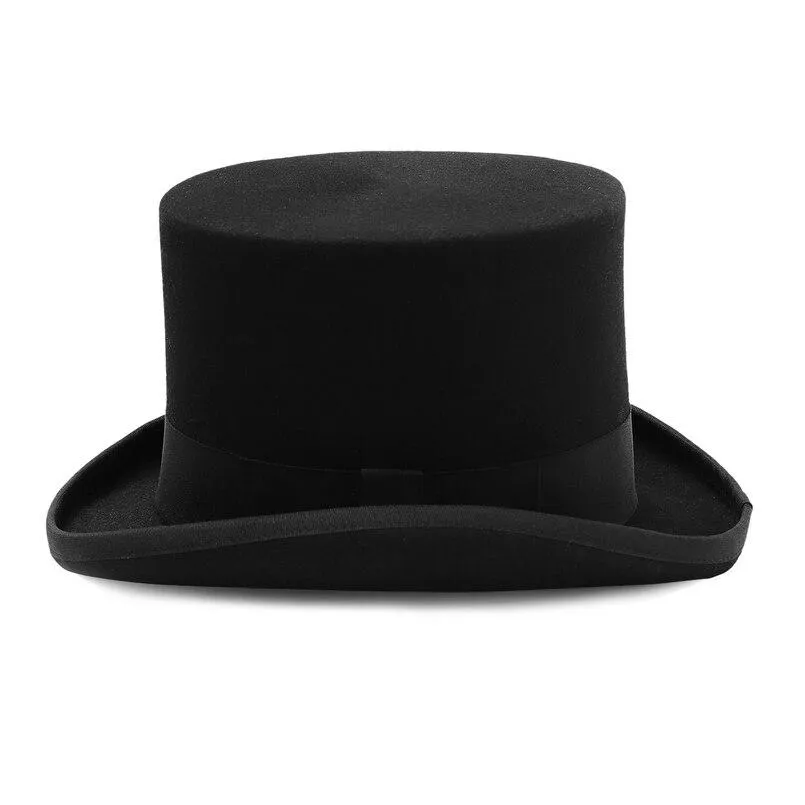William Wool Felt Top Hat
