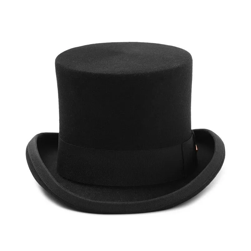 William Wool Felt Top Hat