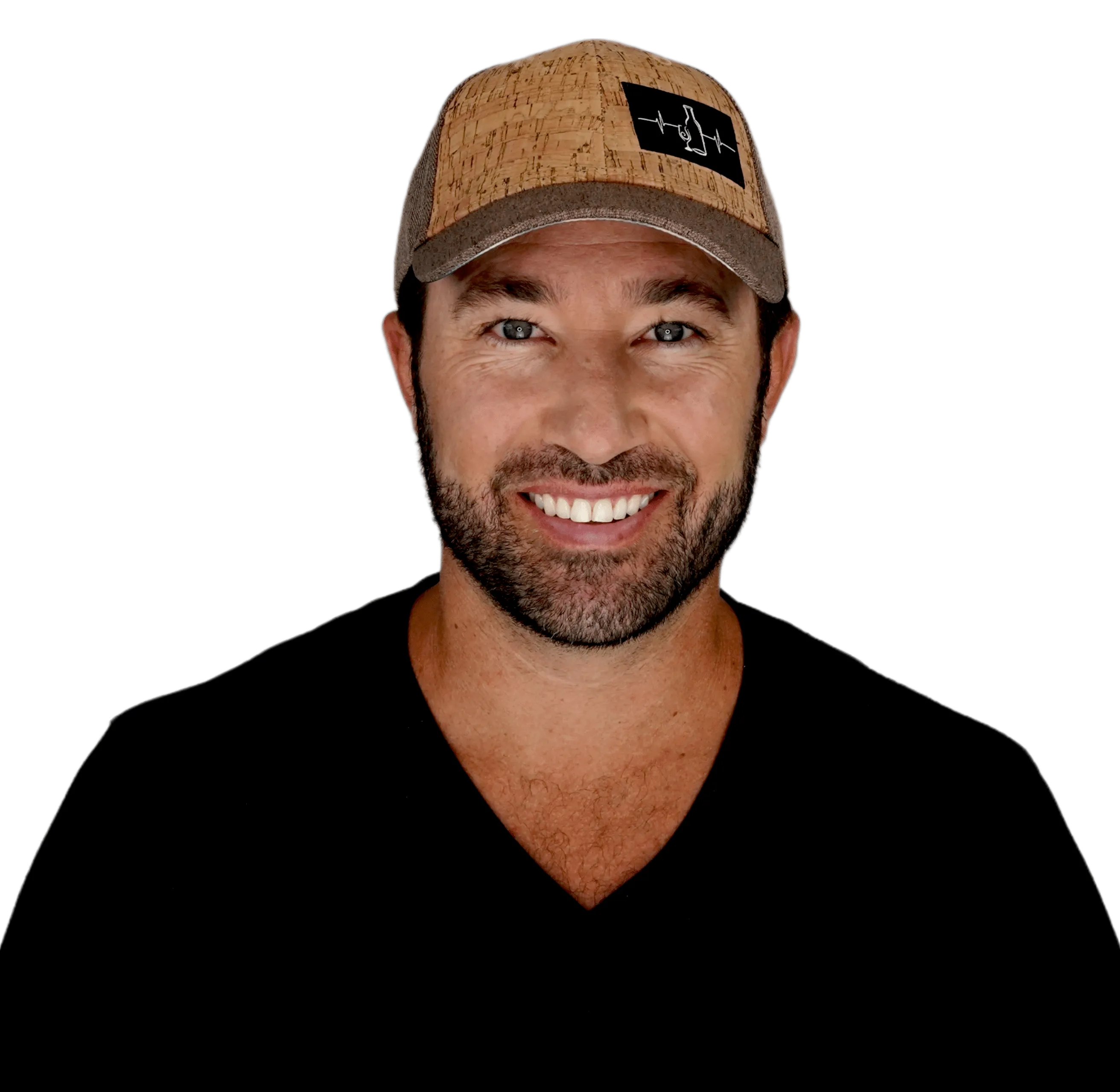 Wine Hat | Low Profile | Cork - Light Brown Hemp