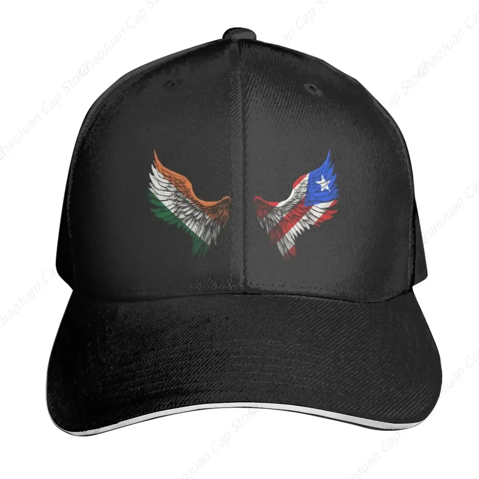 Wings Colombian Colombia and Puerto Rico Hat for Men Women Adjustable Dad Trucker Hats Classic Baseball Cap