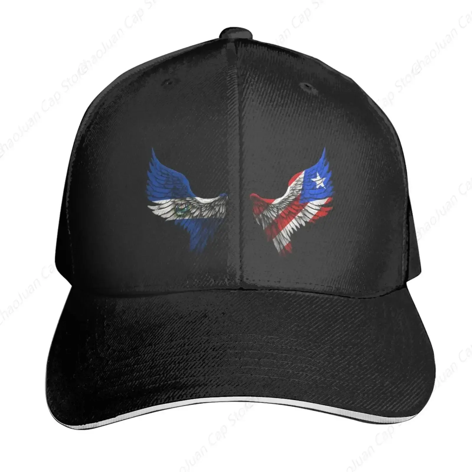 Wings Colombian Colombia and Puerto Rico Hat for Men Women Adjustable Dad Trucker Hats Classic Baseball Cap