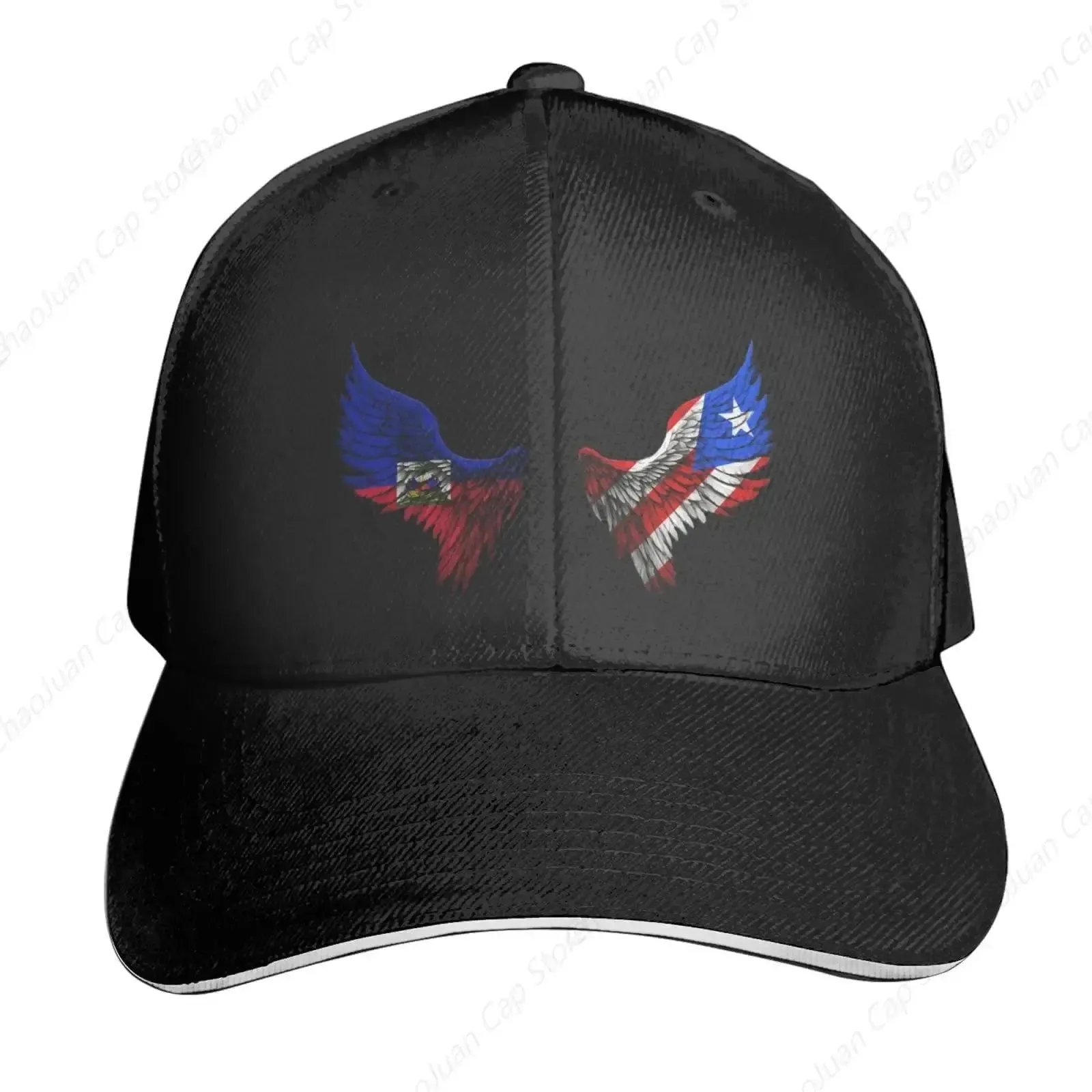 Wings Colombian Colombia and Puerto Rico Hat for Men Women Adjustable Dad Trucker Hats Classic Baseball Cap