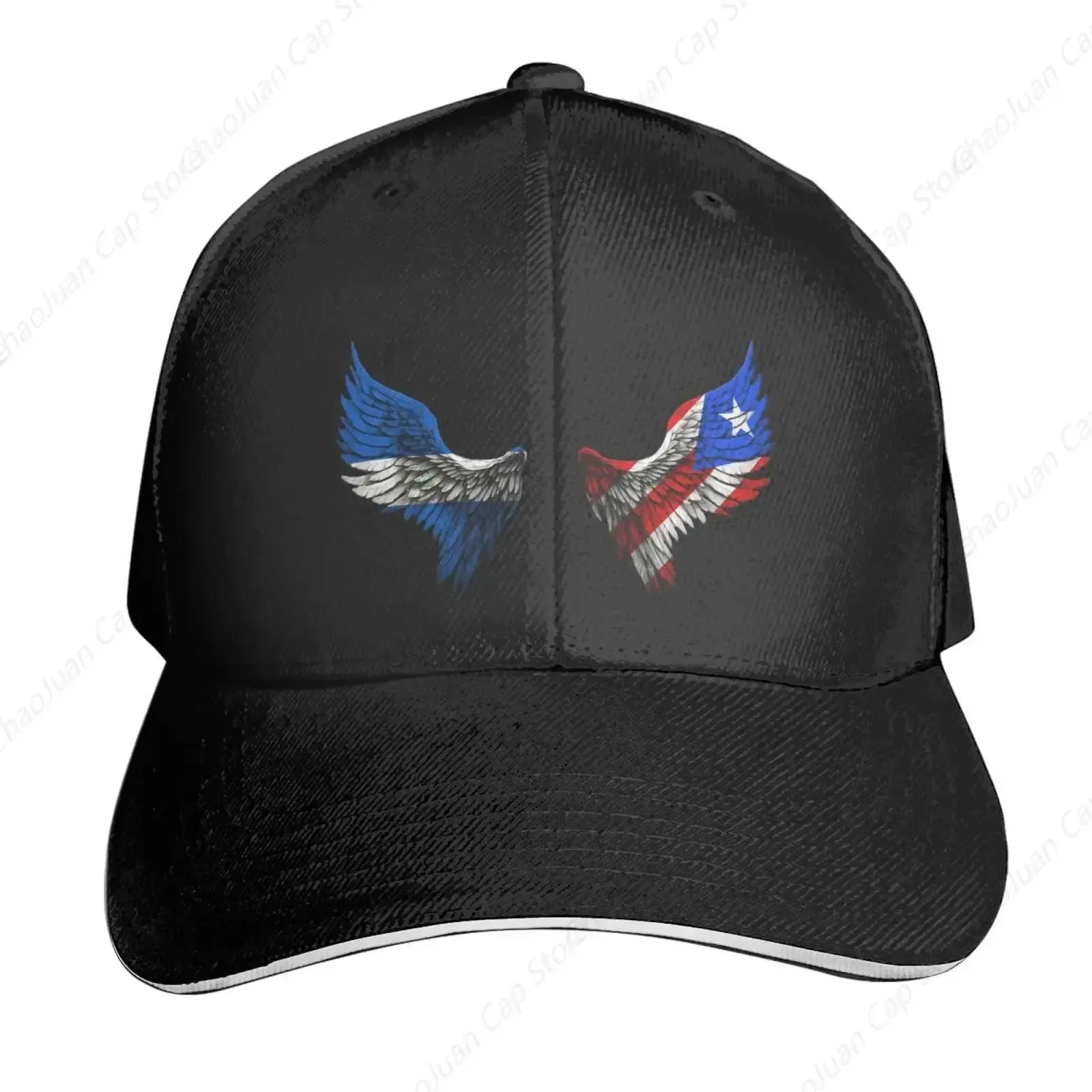 Wings Colombian Colombia and Puerto Rico Hat for Men Women Adjustable Dad Trucker Hats Classic Baseball Cap