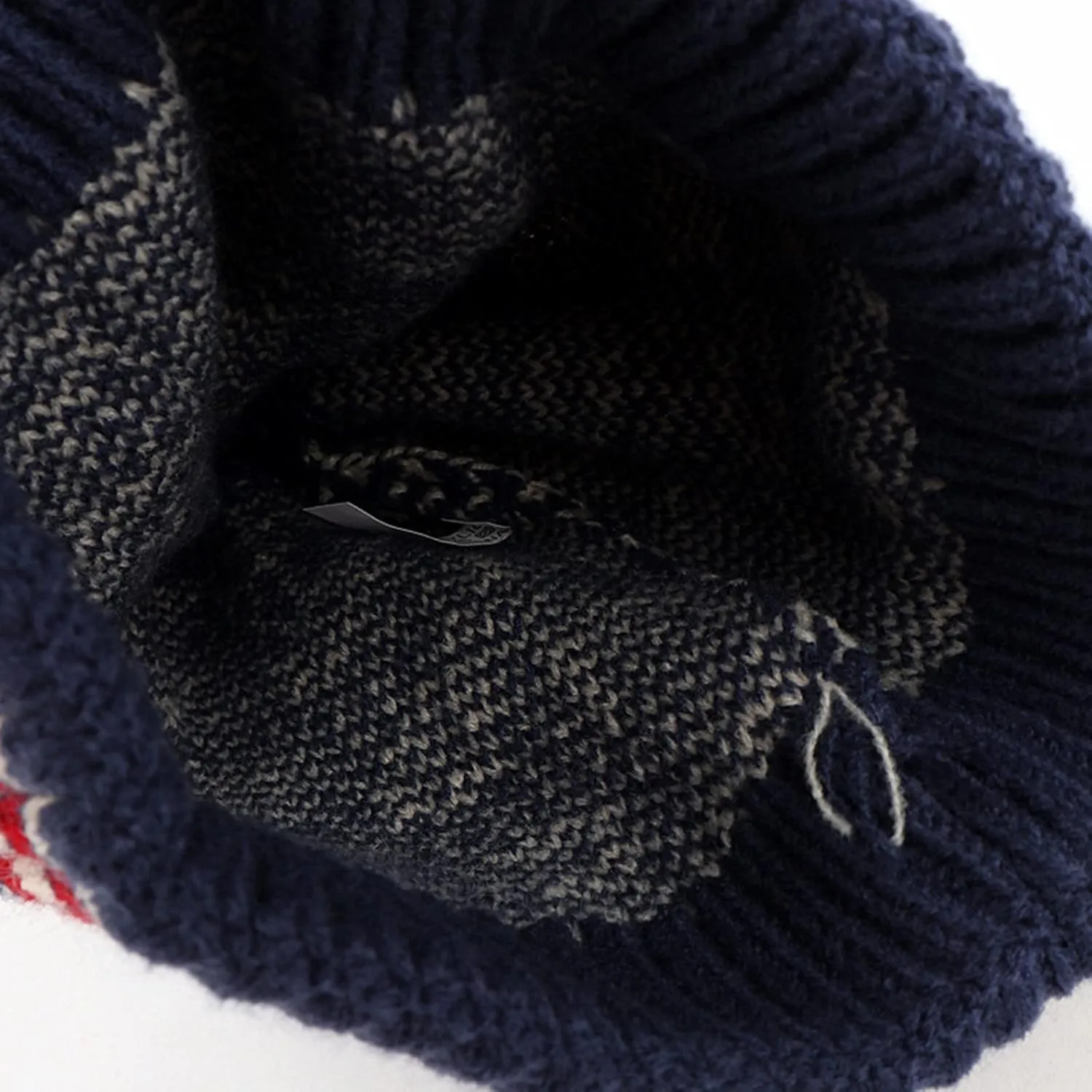 Winter Beanie Hats for Men Women, Fleece Lined Beanie Soft Warm Knit Hat Ski Stocking Cuffed Cap with Pompoms