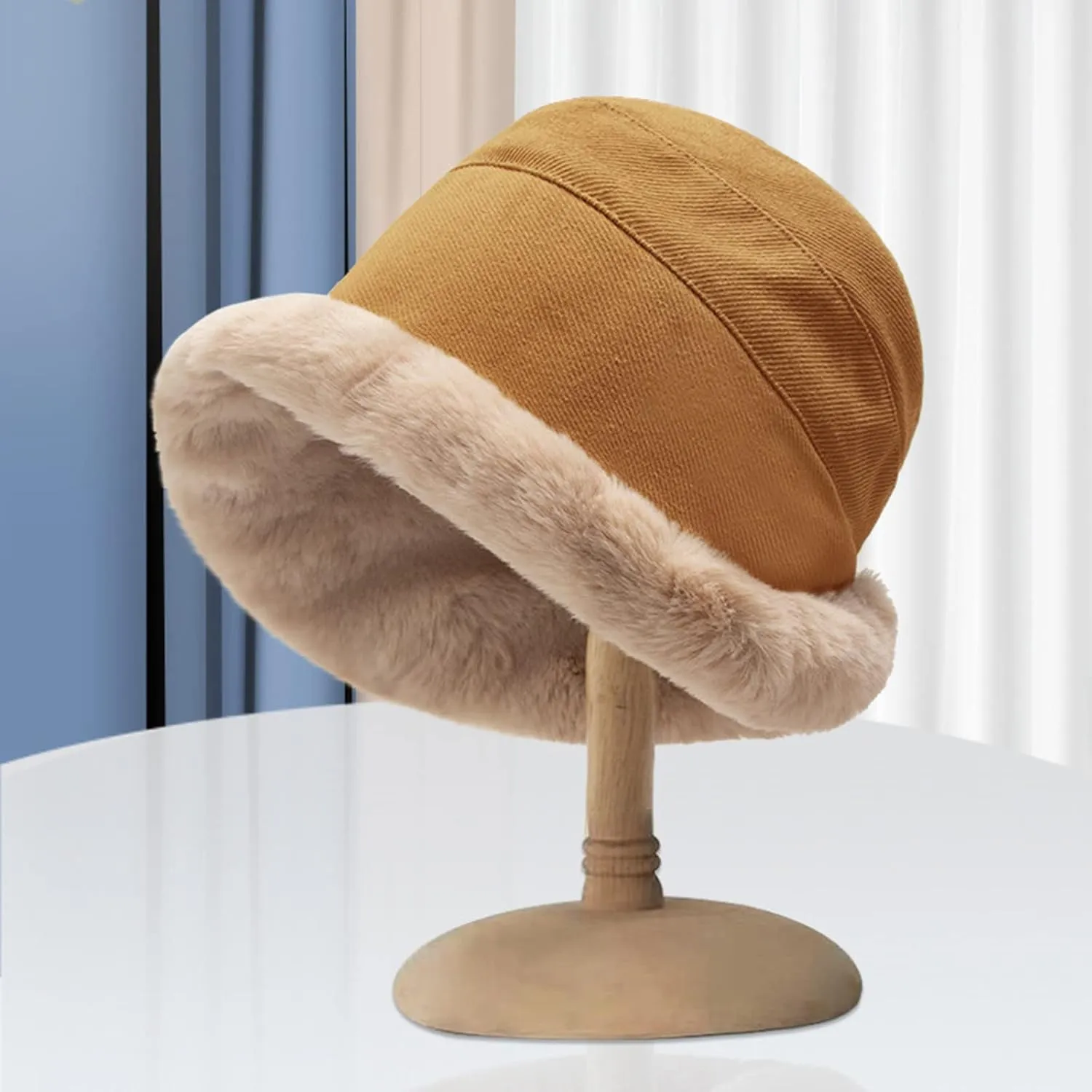 Winter Hat for Women Pompom Warm Chunky Soft Cable Knit Hats Cold Weather Knitted Cap Pompom Beanie