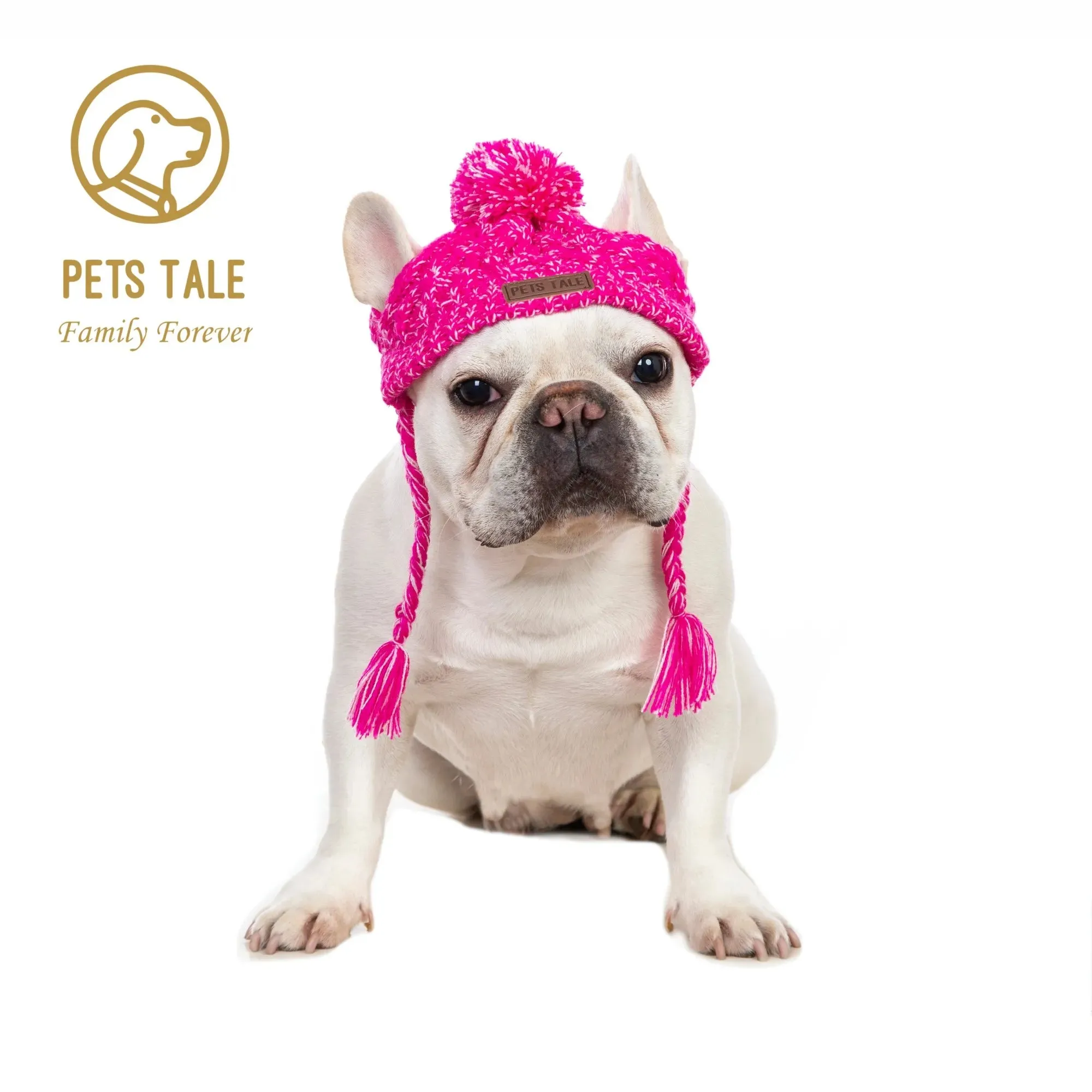 Winter Whiskers Knit Warm Soft Dog Beanie Hat