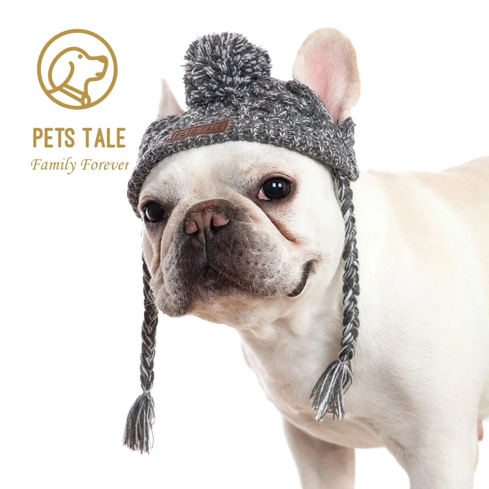 Winter Whiskers Knit Warm Soft Dog Beanie Hat