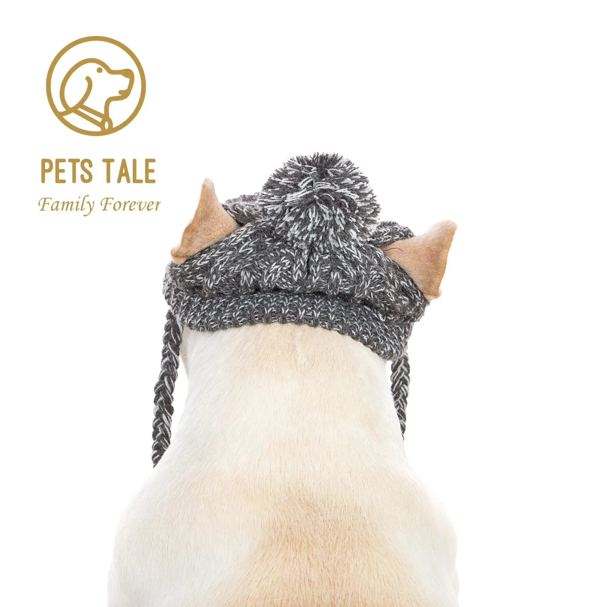 Winter Whiskers Knit Warm Soft Dog Beanie Hat