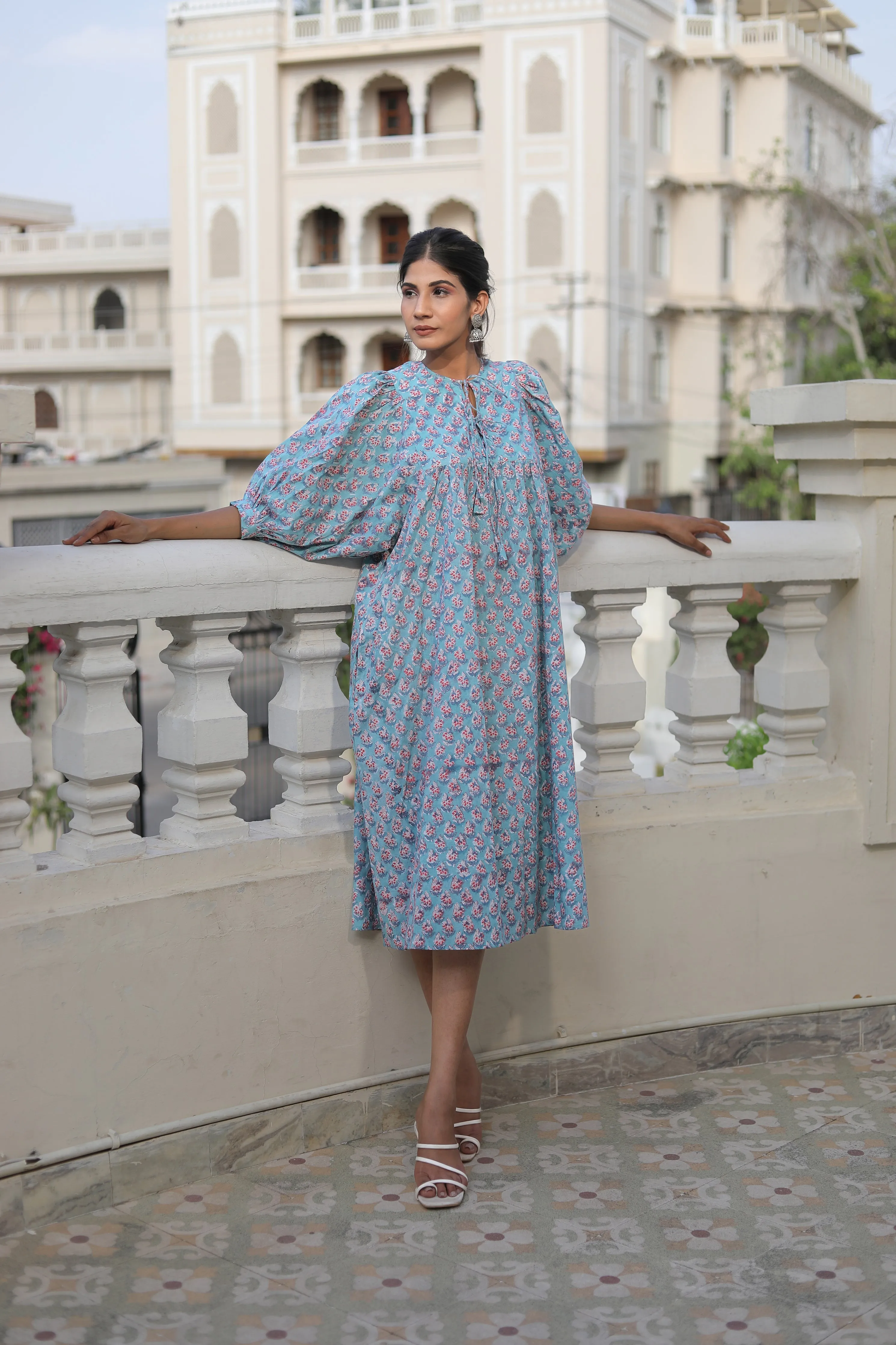 women maxi cotton dress plus size with pockets