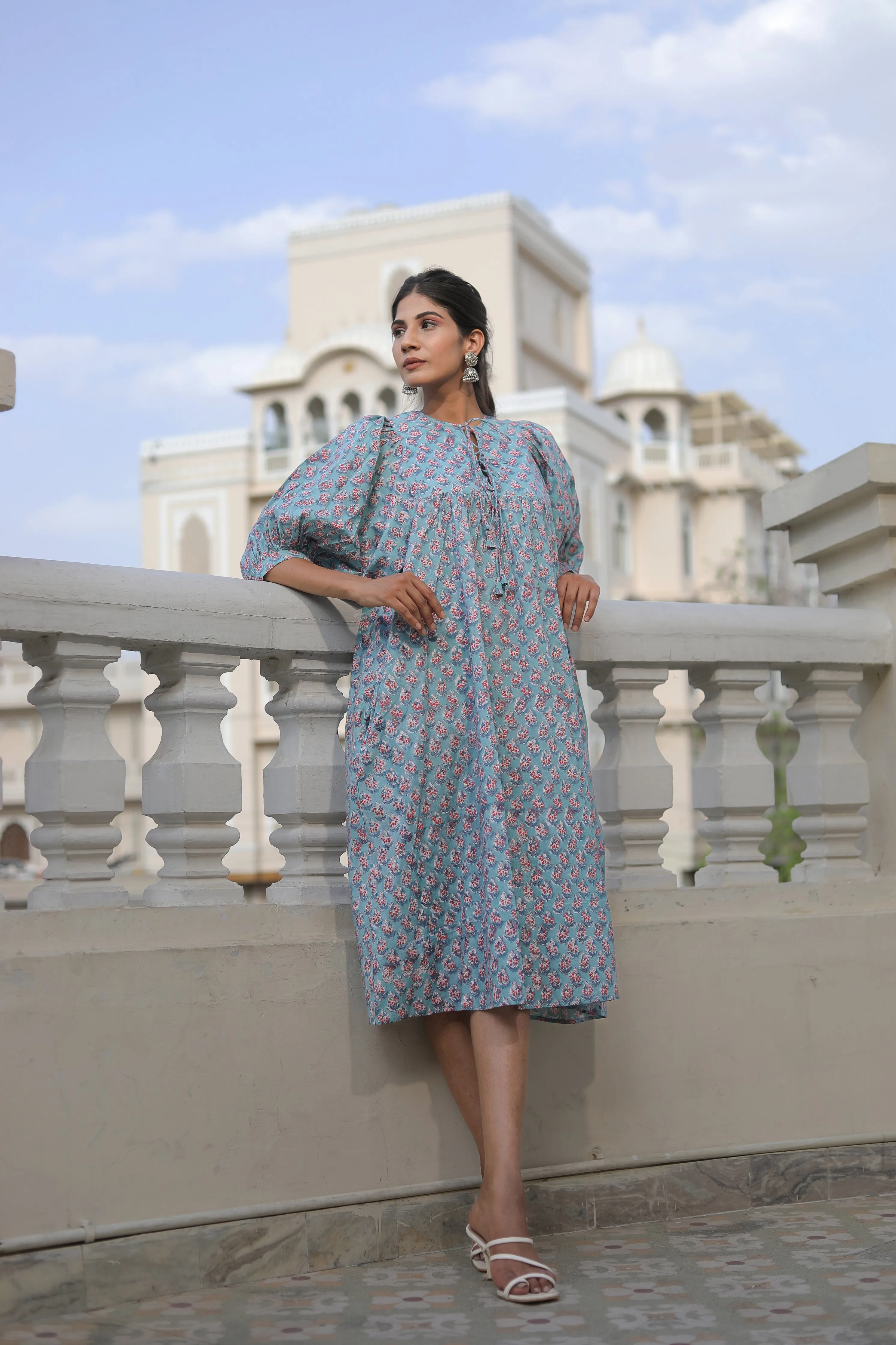 women maxi cotton dress plus size with pockets