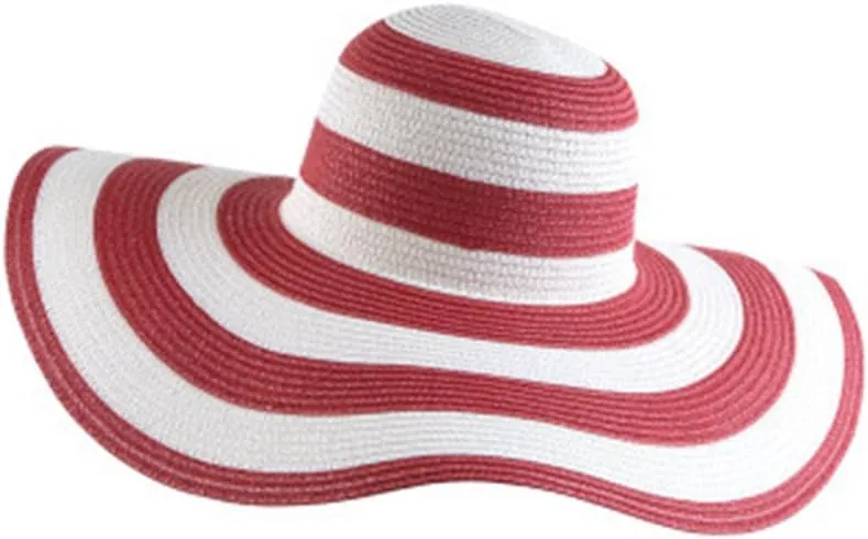Women Sun Straw Hat, Floppy Wide Brim Summer Beach Hat UPF 50 UV Protection Caps Foldable Quickly-Dry Hat Roll Up Travel Hats