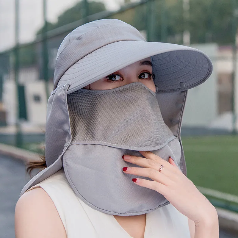Women Sun Wide Brim UV Protection Fishing Hats