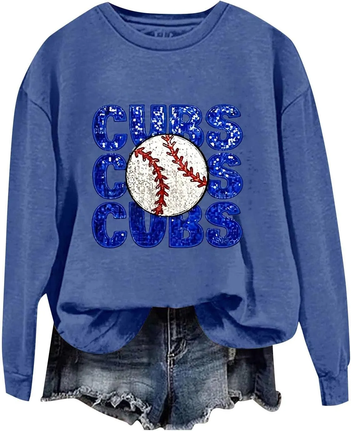 Women Tis The Season Sweatshirts RAISING BALLERS Printed Baseball Sweatshirt Mom Sweatshirt 2024 Softball Tops