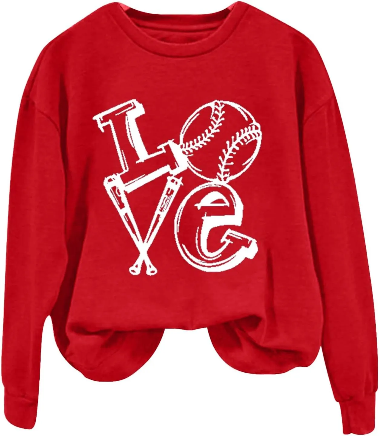 Women Tis The Season Sweatshirts RAISING BALLERS Printed Baseball Sweatshirt Mom Sweatshirt 2024 Softball Tops