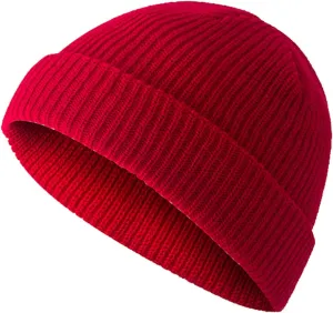 Womens and Mens Winter Knitted Beanie Hat with Faux Pom Warm Knit Knitting hat Beanie Hats for Women and Mens Skull caps