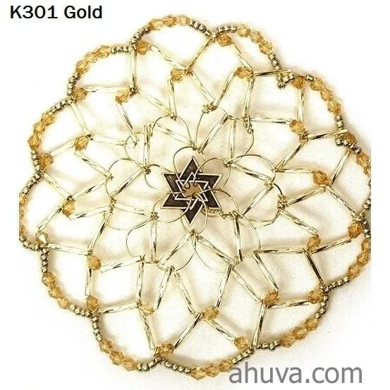 Women's Beaded Kippahs Temple Head Covers