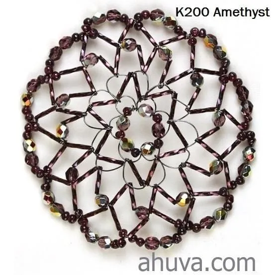 Women's Beaded Kippahs Temple Head Covers
