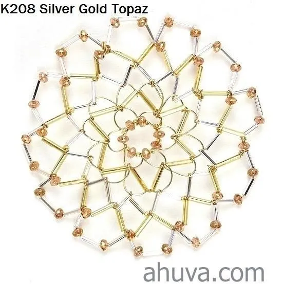 Women's Beaded Kippahs Temple Head Covers
