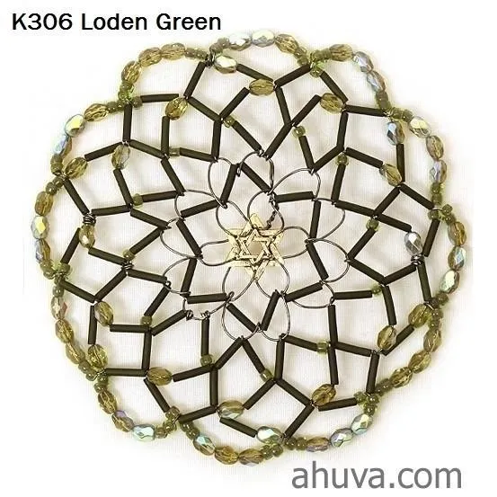 Women's Beaded Kippahs Temple Head Covers