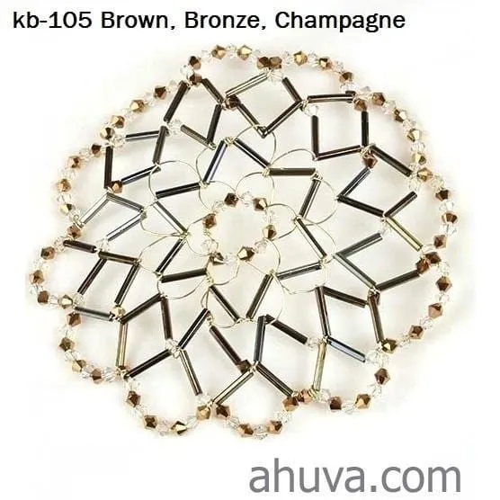 Women's Beaded Kippahs Temple Head Covers
