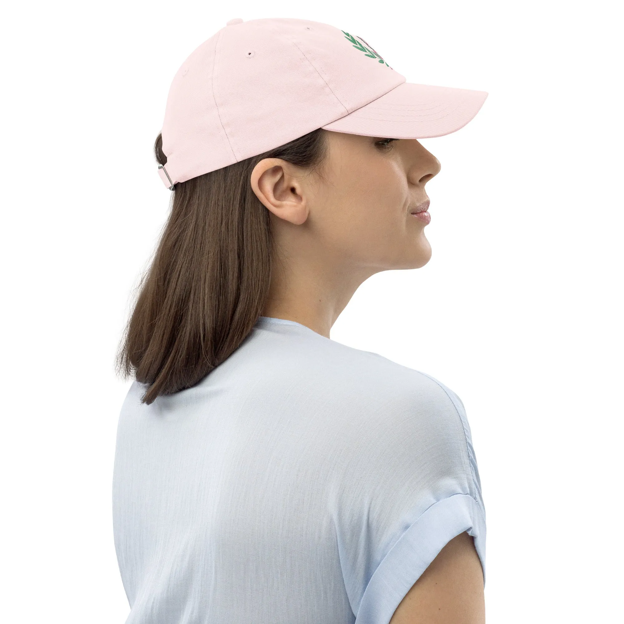 Women's Embroidered Preppy Pastel Pickleball Baseball Hat