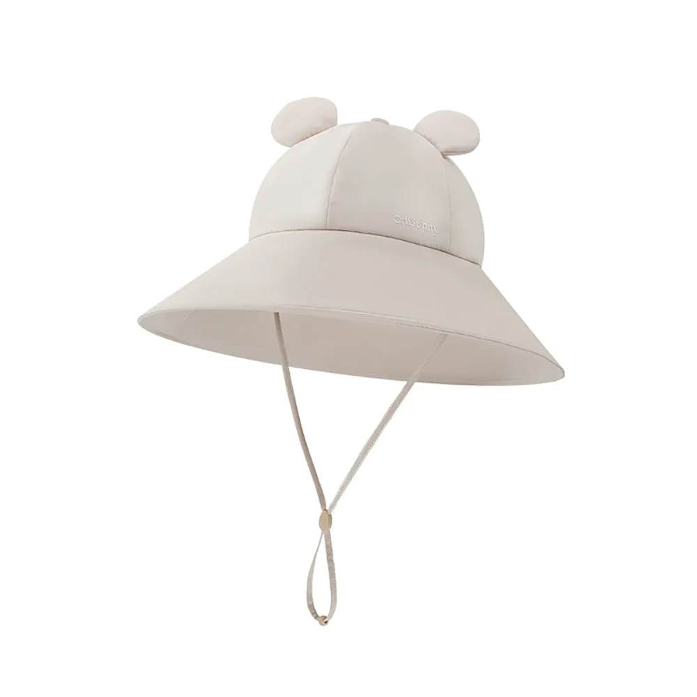 Women's Large Brim Sun Hat with Bear Ear UPF 50 