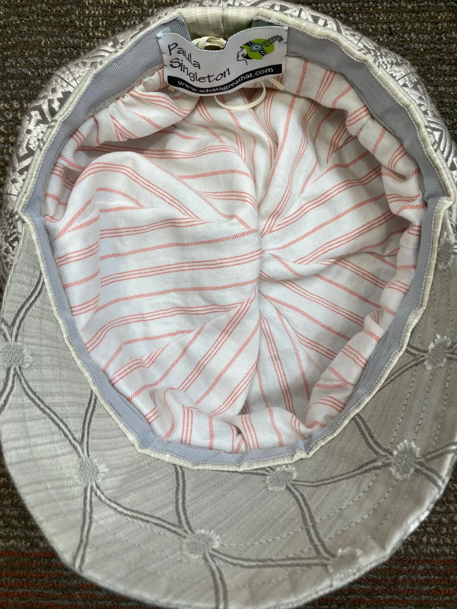 Womens neutral sustainable fabric Newsboy hat. Ladies Summer Newsboy Visor Cap. Soft Travel Fabric Sustainable fashion apple paperboy hat.