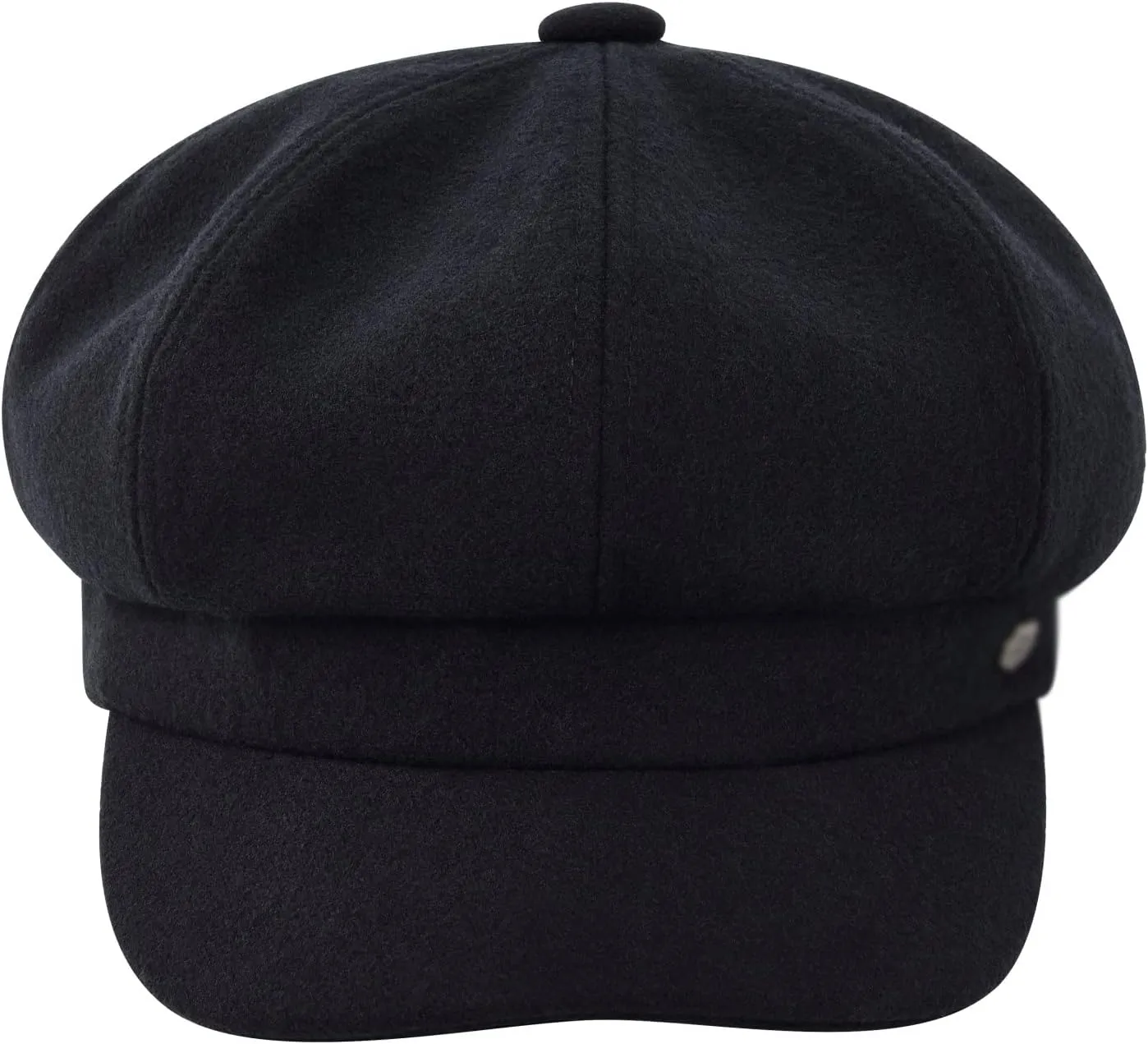 Women's Newsboy Cap Cotton Spring Outdoor Berets Wool Beanie Hat with Brim