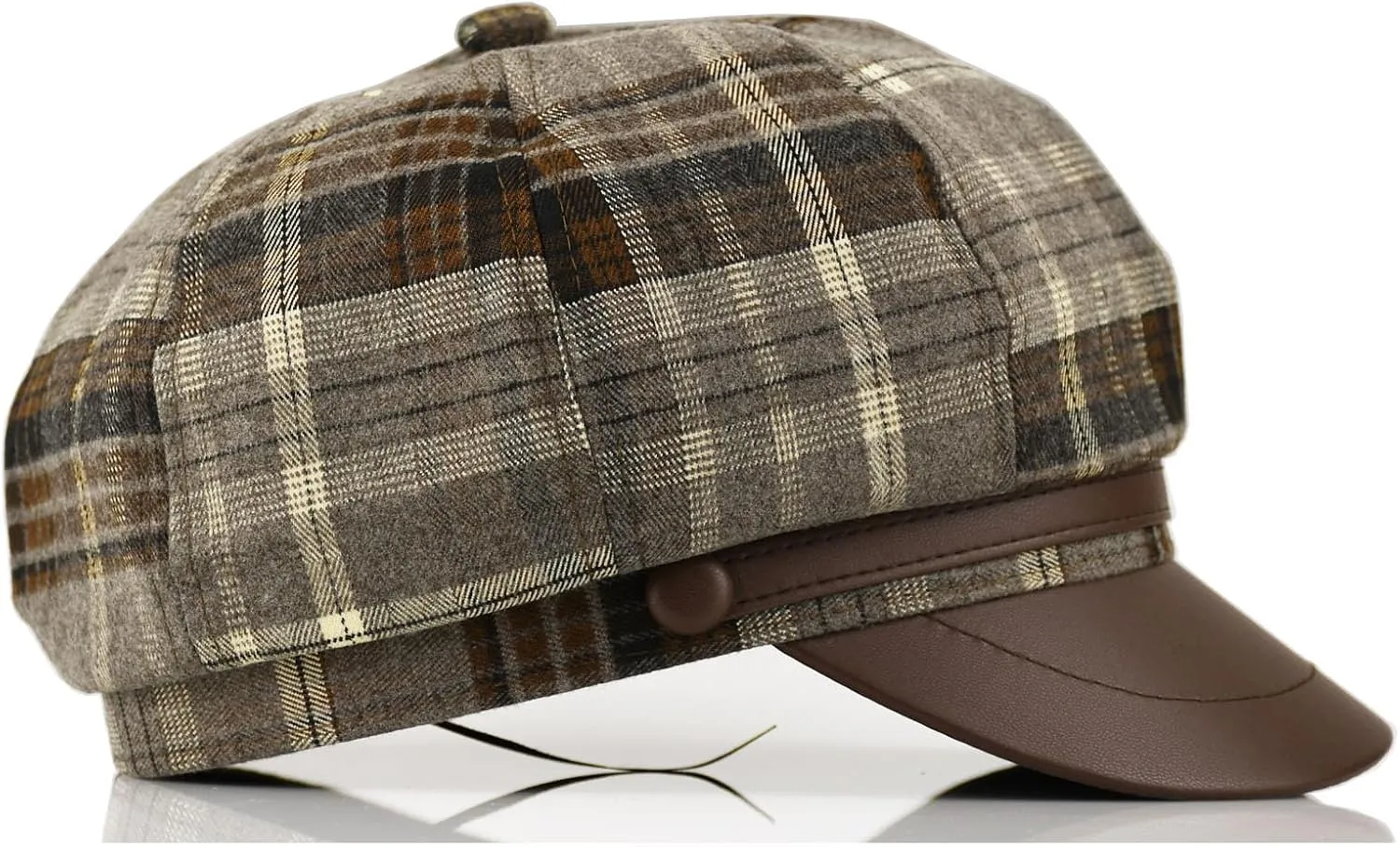 Womens Newsboy Cap French Fashion Hats Summer Cabbie Baker Boy Hat for Fall Beret Cap