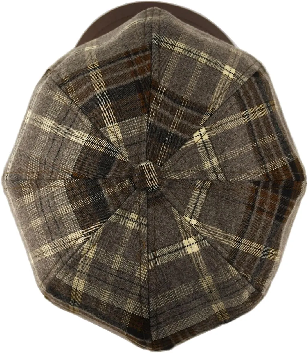 Womens Newsboy Cap French Fashion Hats Summer Cabbie Baker Boy Hat for Fall Beret Cap