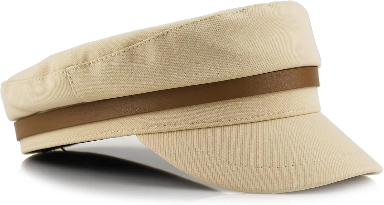 Womens Newsboy Cap French Fashion Hats Summer Cabbie Baker Boy Hat for Fall Beret Cap