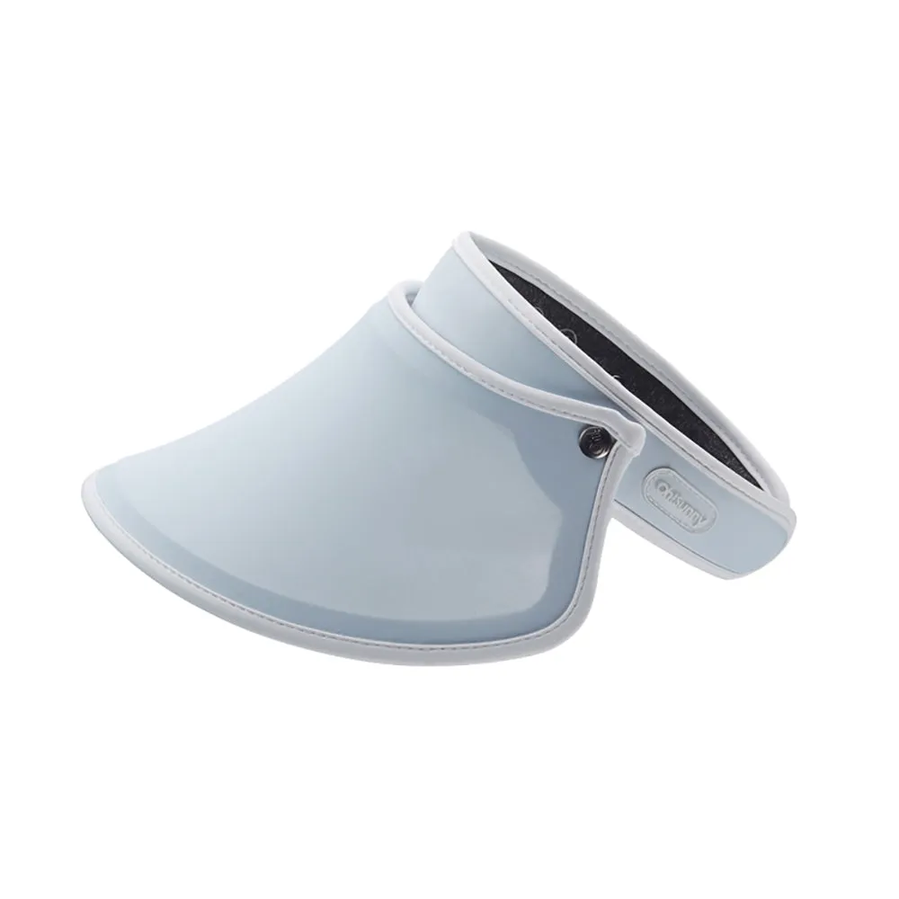 Women's Visor Hat UV Protection Wide Brim Adjustable Face Sheild UPF 50 