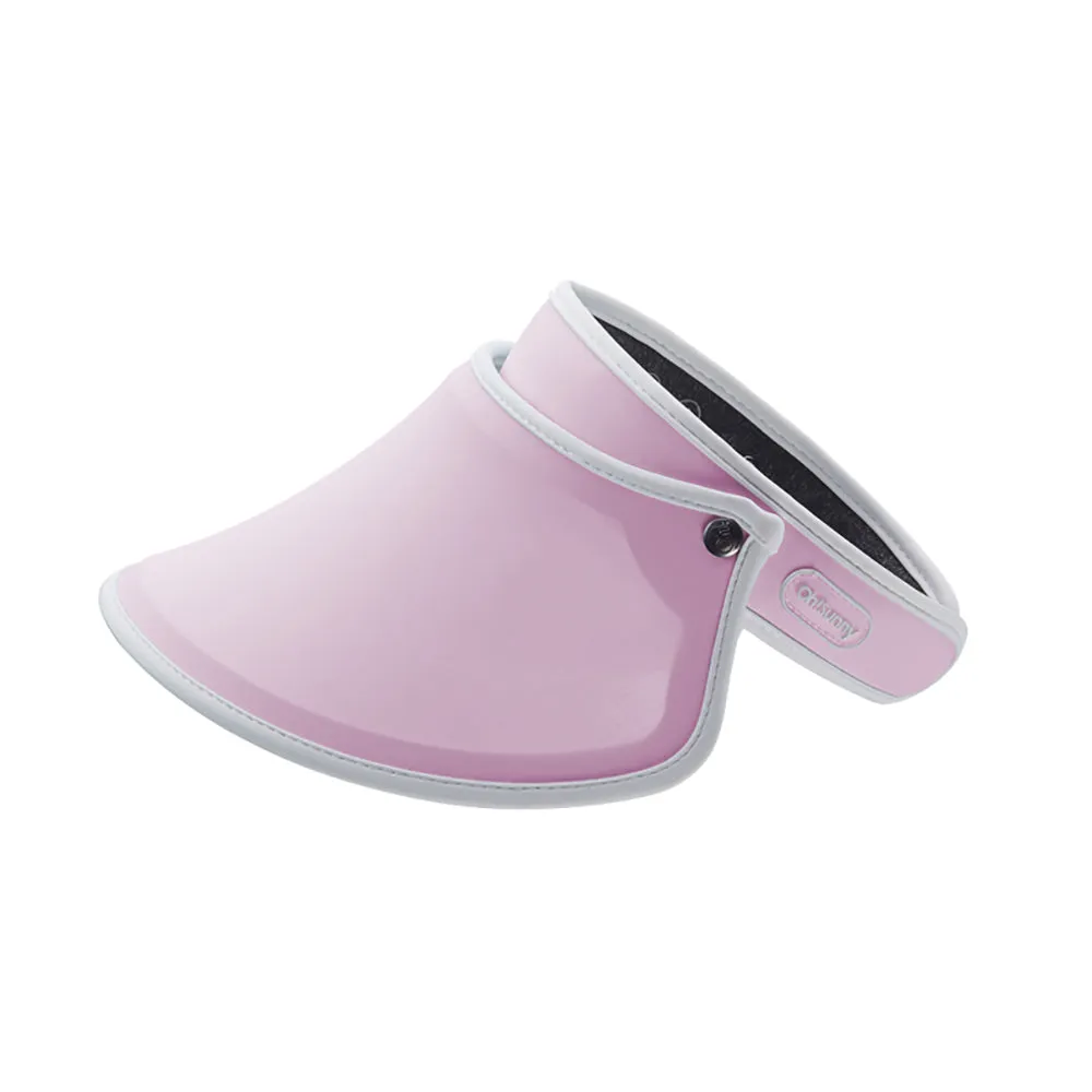 Women's Visor Hat UV Protection Wide Brim Adjustable Face Sheild UPF 50 