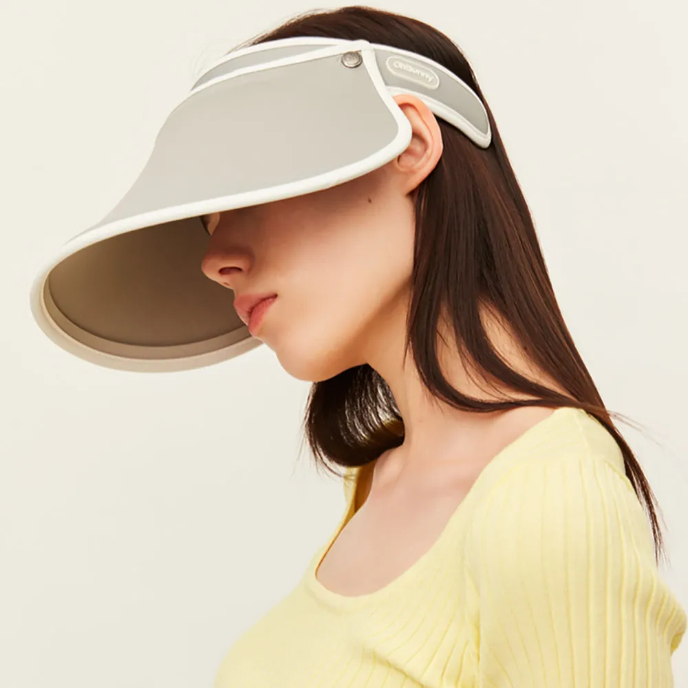 Women's Visor Hat UV Protection Wide Brim Adjustable Face Sheild UPF 50 