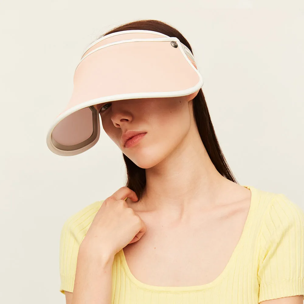 Women's Visor Hat UV Protection Wide Brim Adjustable Face Sheild UPF 50 