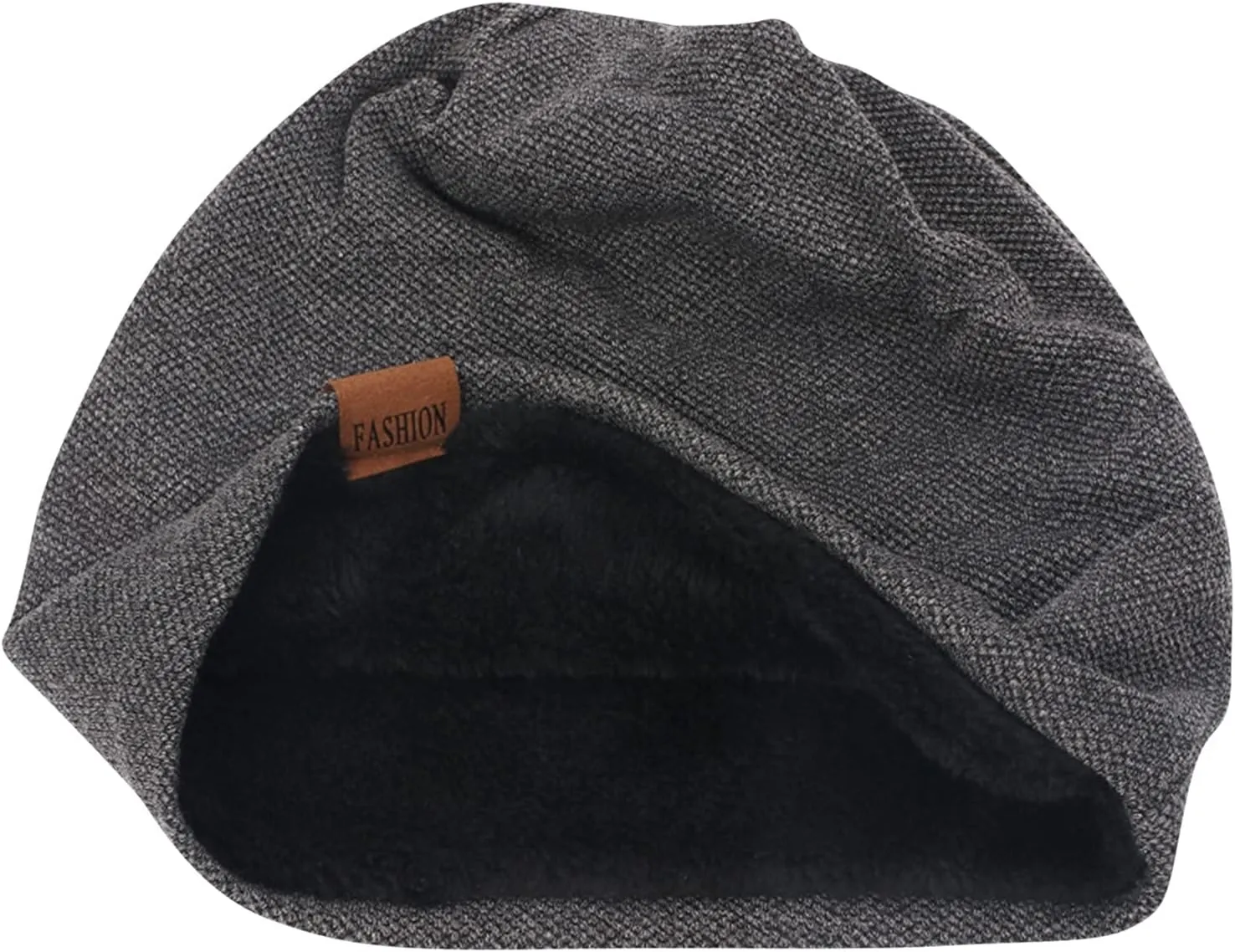 Women's Winter Pom Beanie Hat for Women Wool Beanie for Men & Women, Knitted Winter Hat