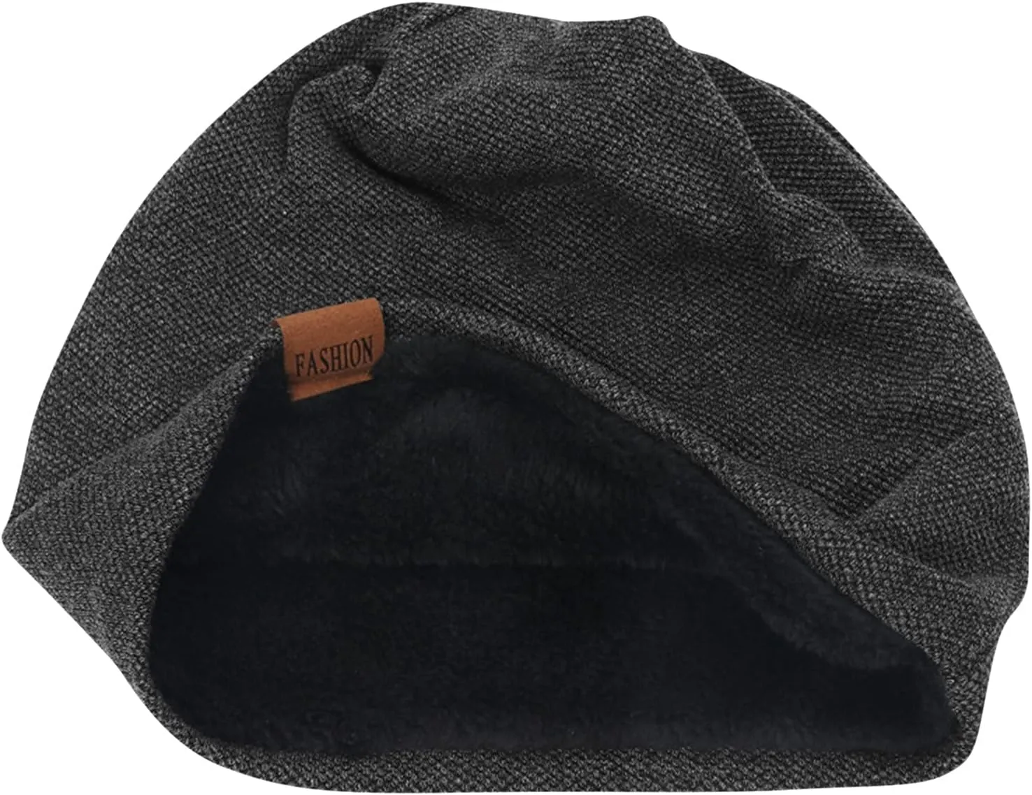 Women's Winter Pom Beanie Hat for Women Wool Beanie for Men & Women, Knitted Winter Hat