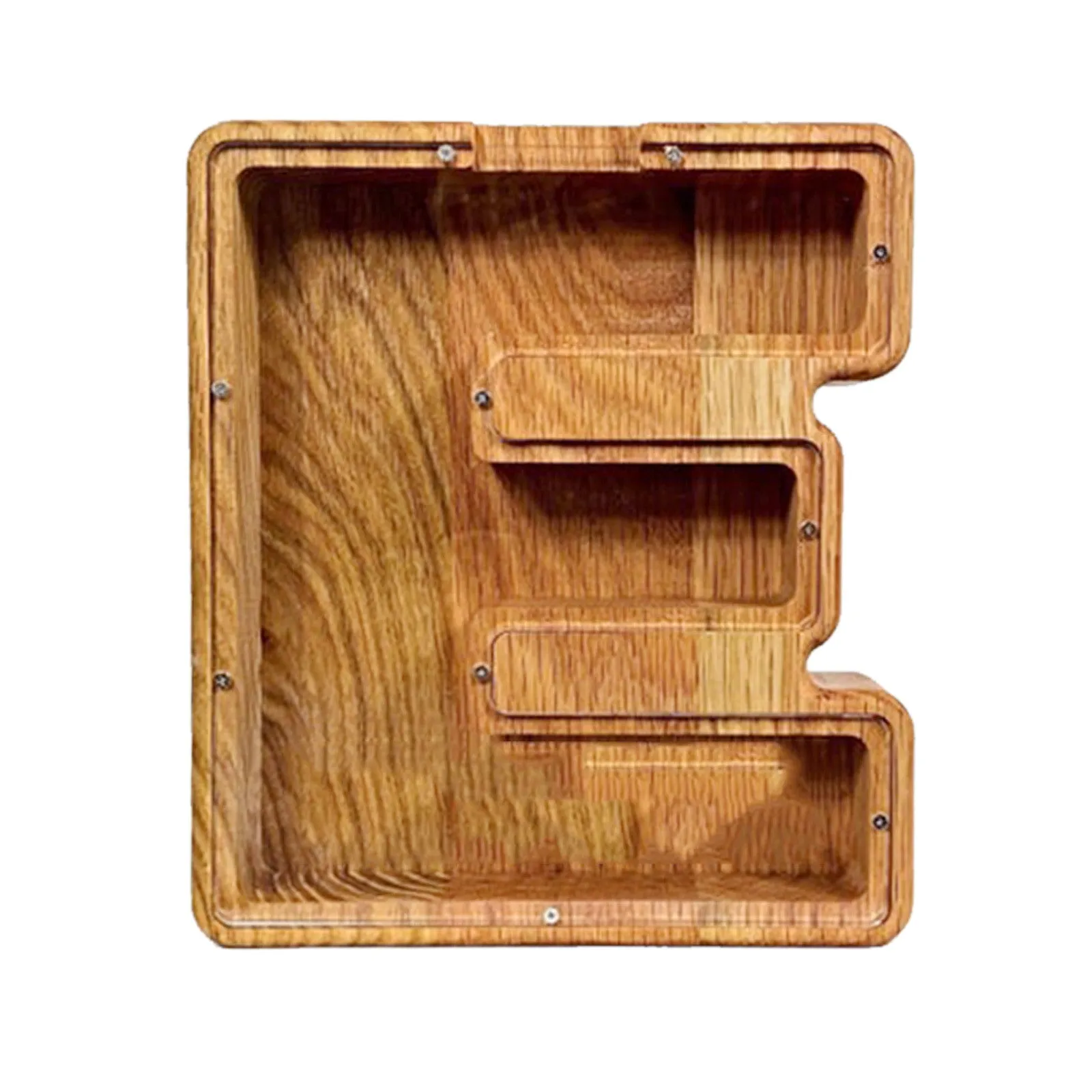 Wooden Letter Piggy Bank Creative Money Jar Nordic Style for kids savings habits | Brodtica.com