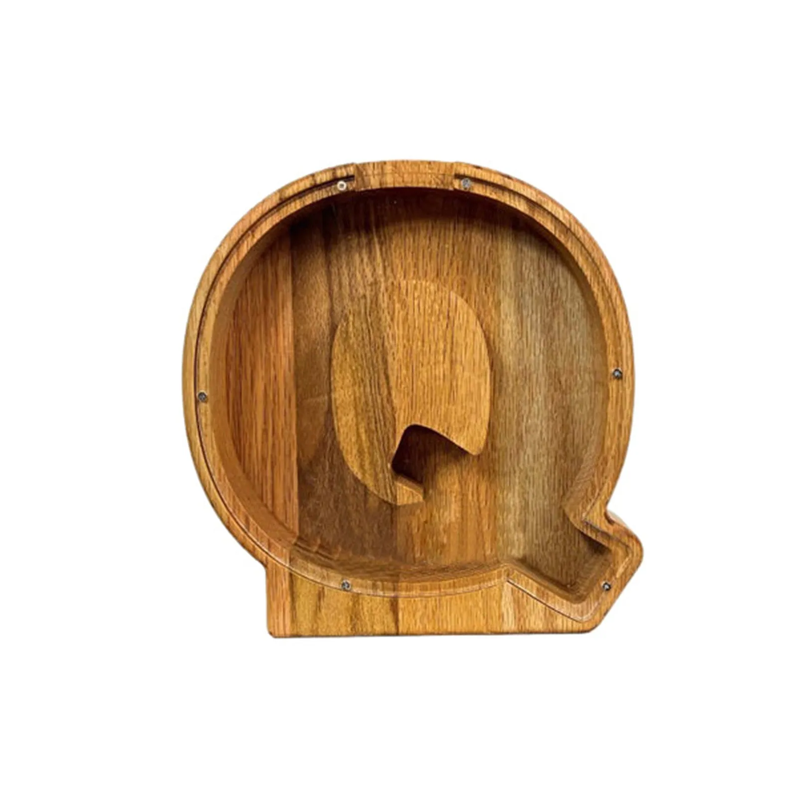 Wooden Letter Piggy Bank Creative Money Jar Nordic Style for kids savings habits | Brodtica.com