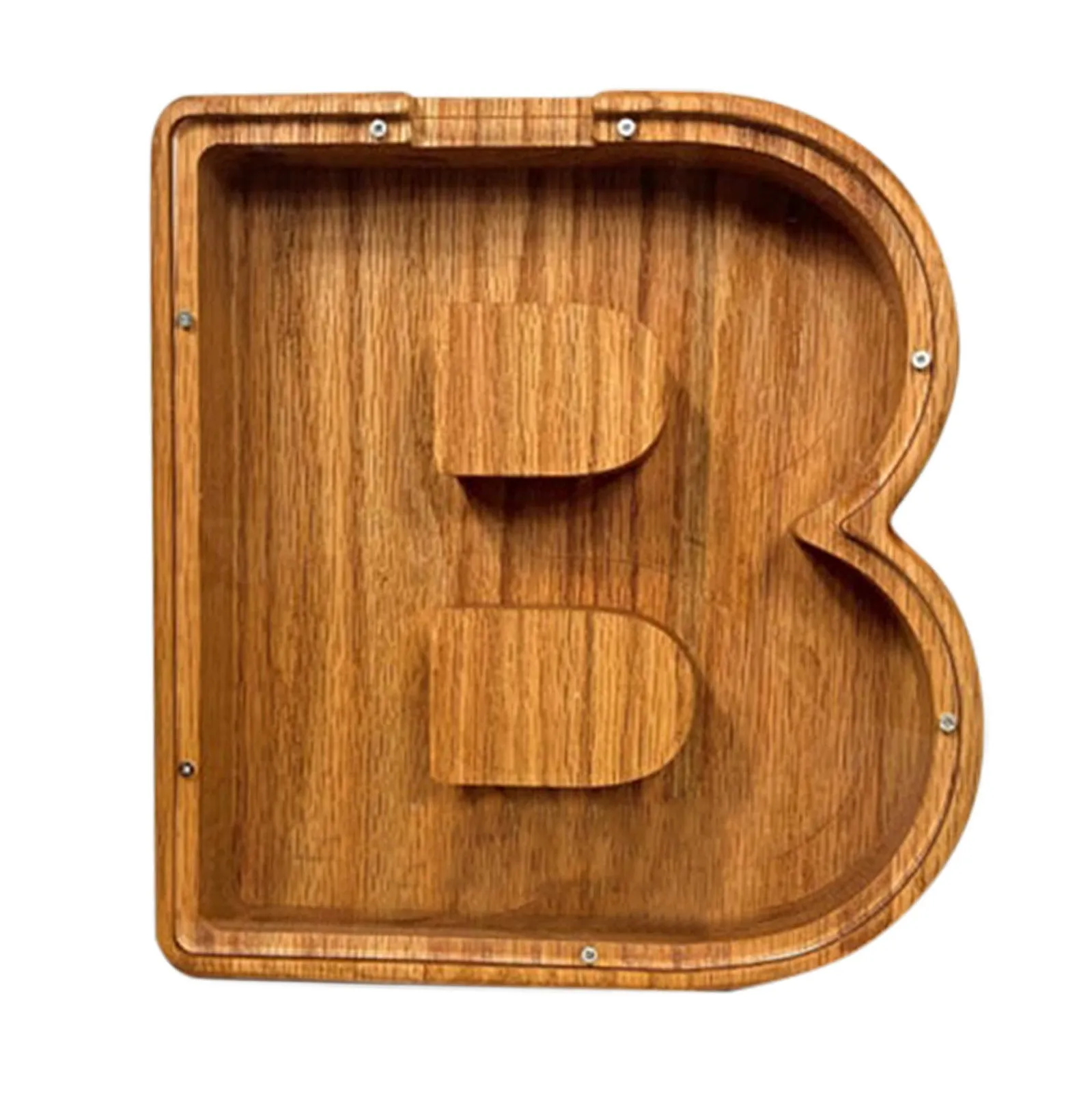 Wooden Letter Piggy Bank Creative Money Jar Nordic Style for kids savings habits | Brodtica.com