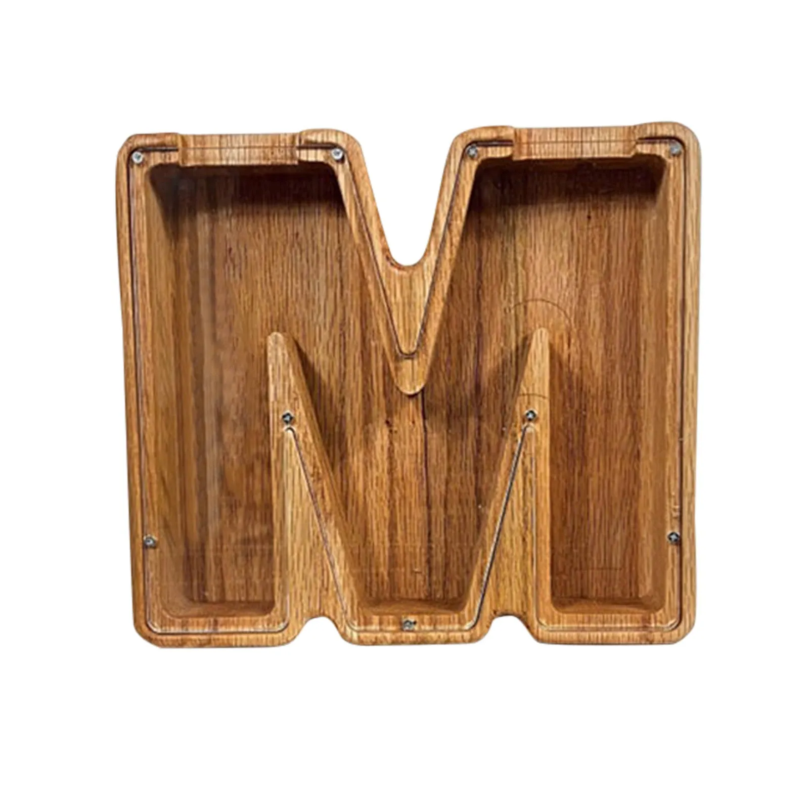 Wooden Letter Piggy Bank Creative Money Jar Nordic Style for kids savings habits | Brodtica.com
