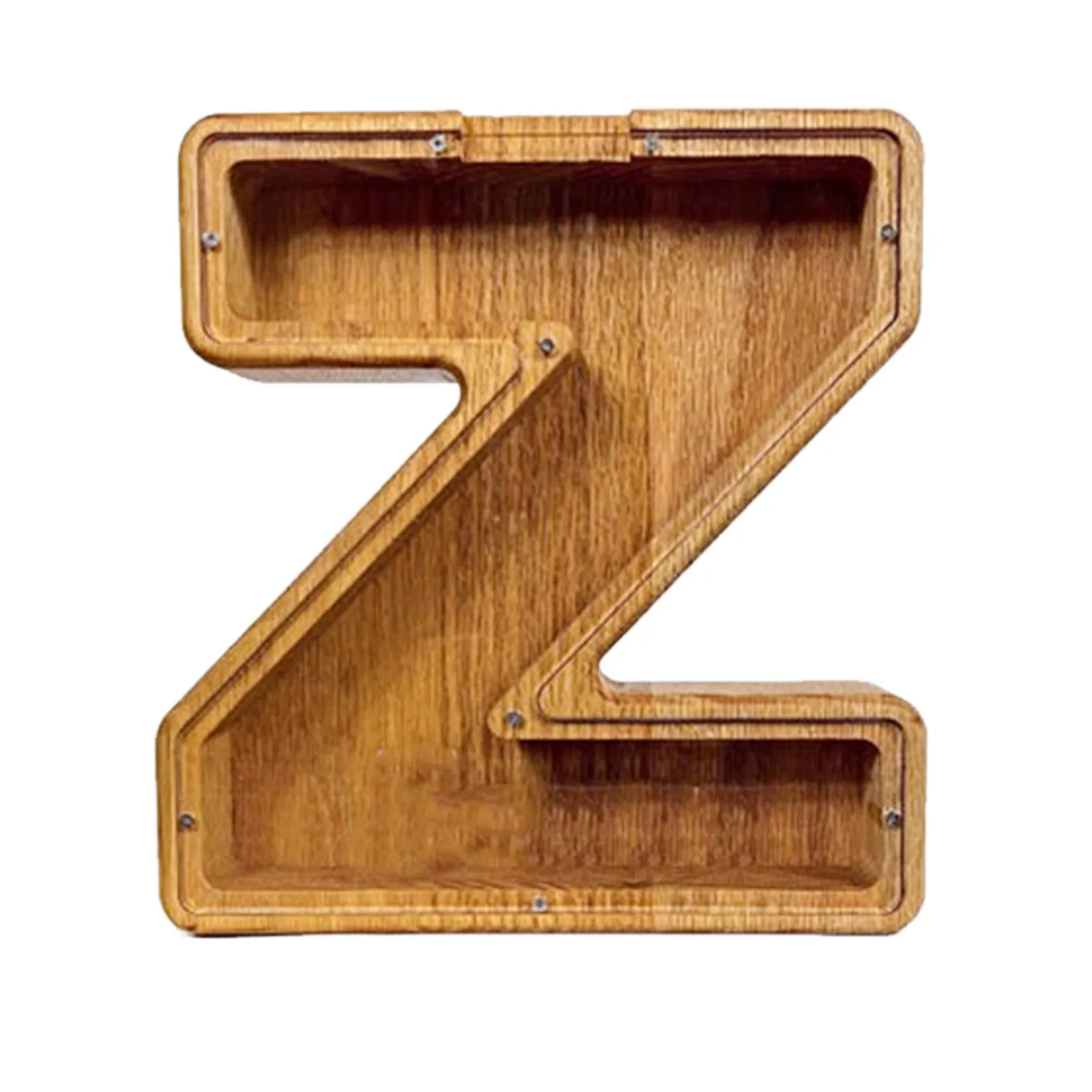 Wooden Letter Piggy Bank Creative Money Jar Nordic Style for kids savings habits | Brodtica.com