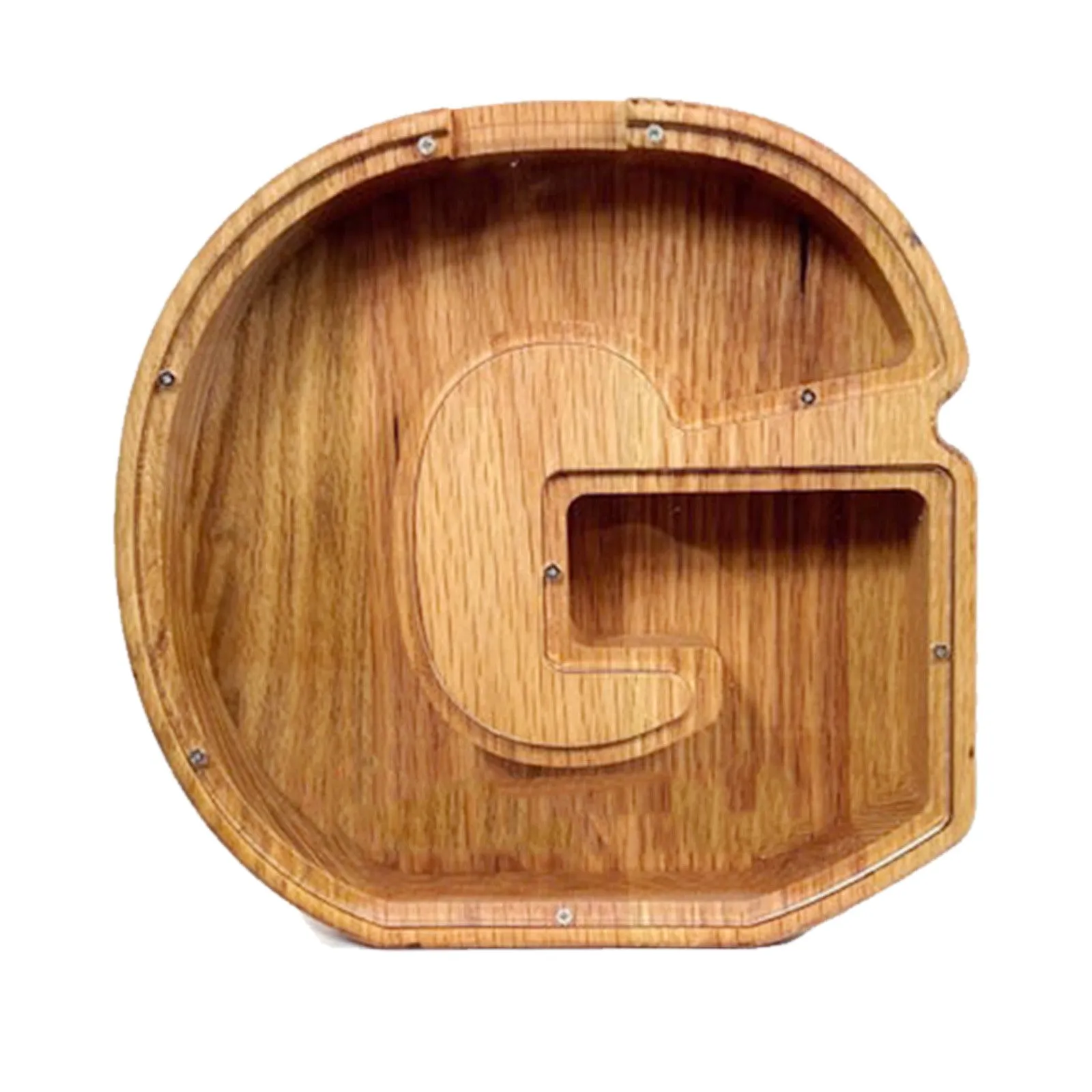 Wooden Letter Piggy Bank Creative Money Jar Nordic Style for kids savings habits | Brodtica.com