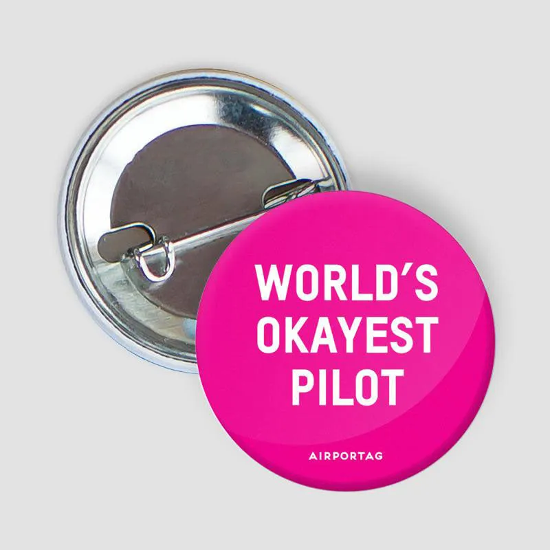 World`s Okayest Pilot - Button